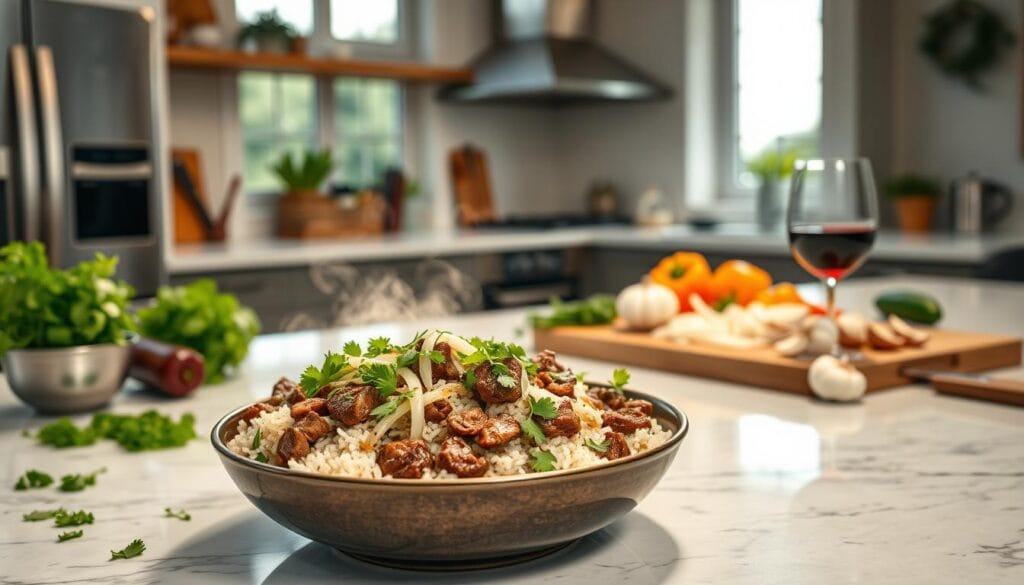 Customizing Beef and Rice Recipes