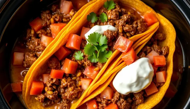 crock pot tacos