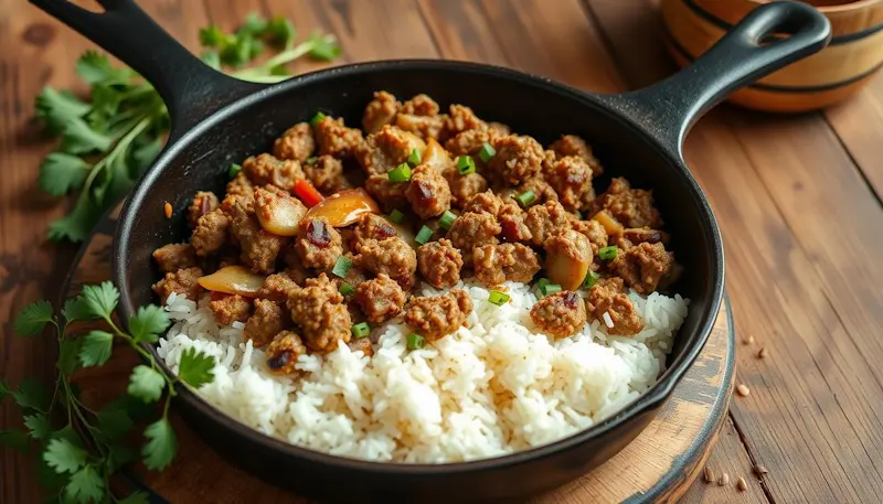ground turkey rice recipes