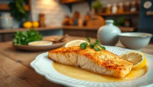 Oven-Baked Lemon Butter Salmon